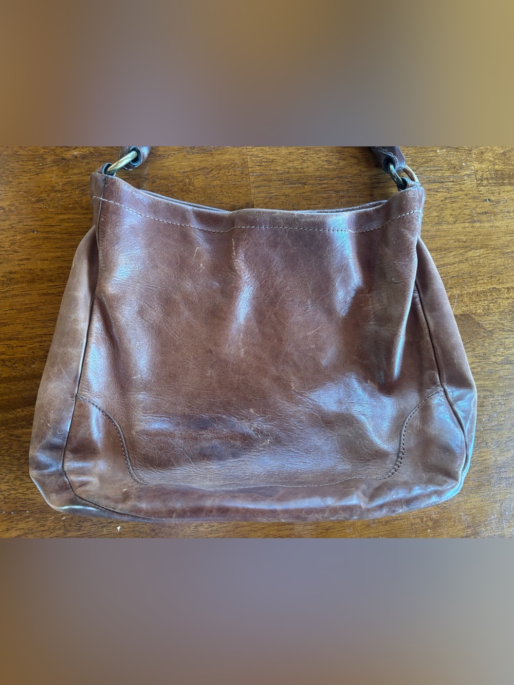 Frye Melissa Hobo Leather Bag - Picture 5 of 9